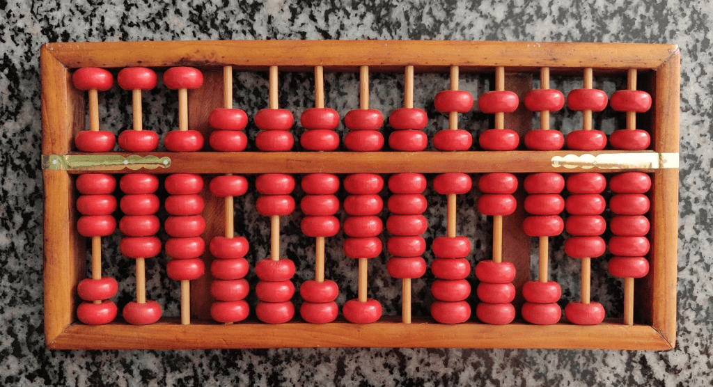 Chinese Suanpan is one of types of Abacus